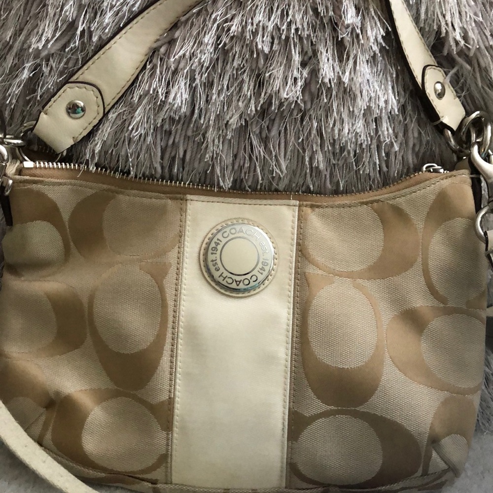 Coach cross body bag